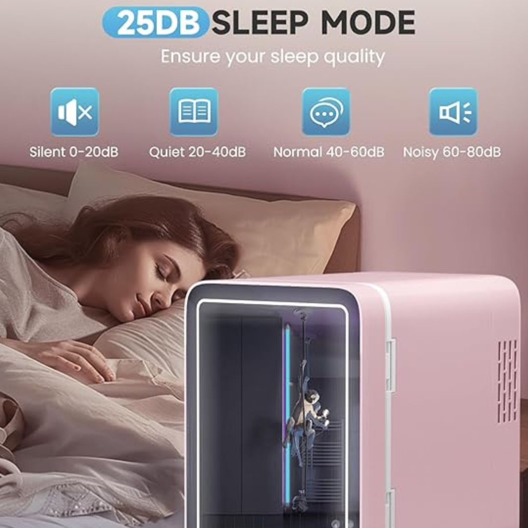 GlowChill™ – Skincare Mini Refrigerator & Warmer