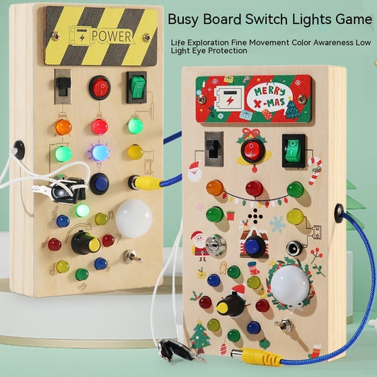SensoryPlay™ - Montessori Wooden Sensory Board