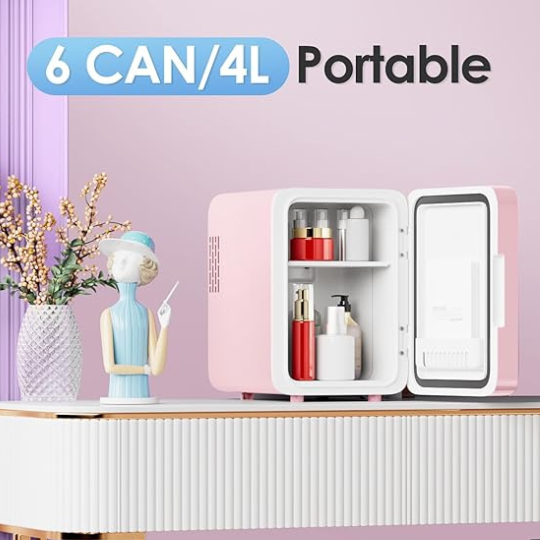 GlowChill™ – Skincare Mini Refrigerator & Warmer
