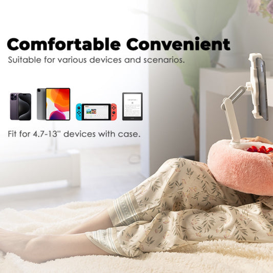 FlexMount™ - Adjustable Rotating Stand for Phones & Tablets