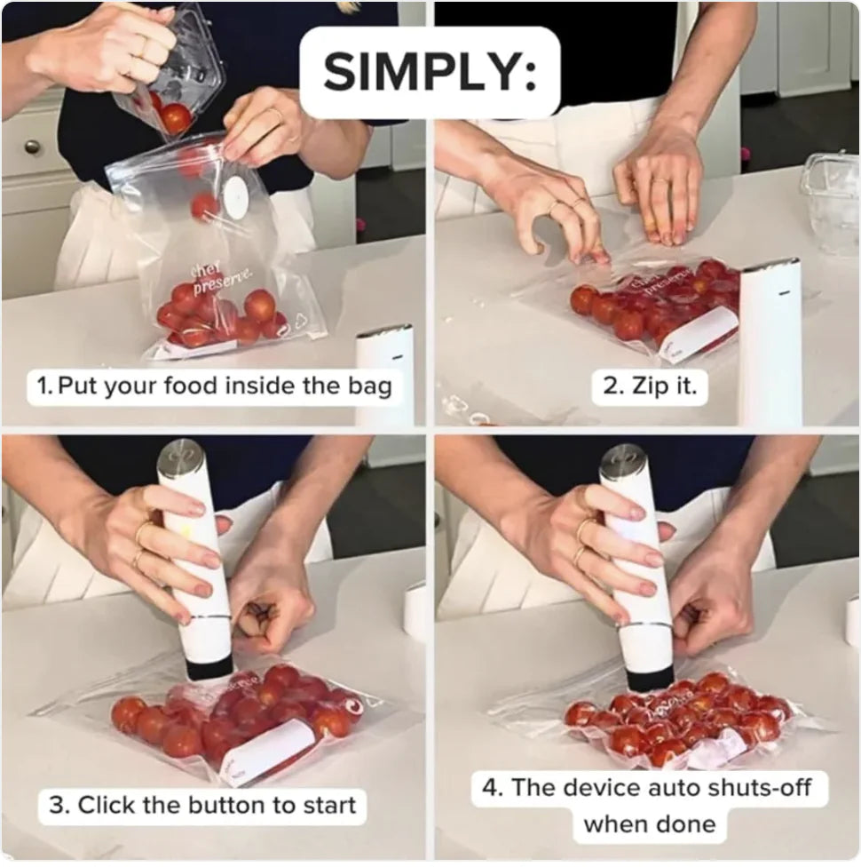 SealPro™ – Smart Vacuum Sealer for Freshness