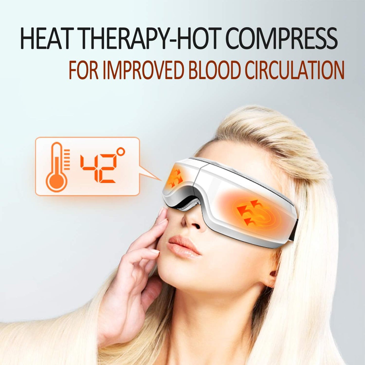 VisionRelax™ - Bluetooth Eye Massager